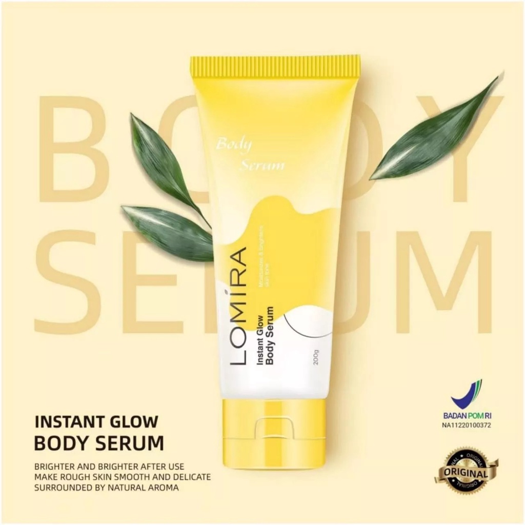 Lomira Instant Glow Body Serum 200g Shopee Singapore