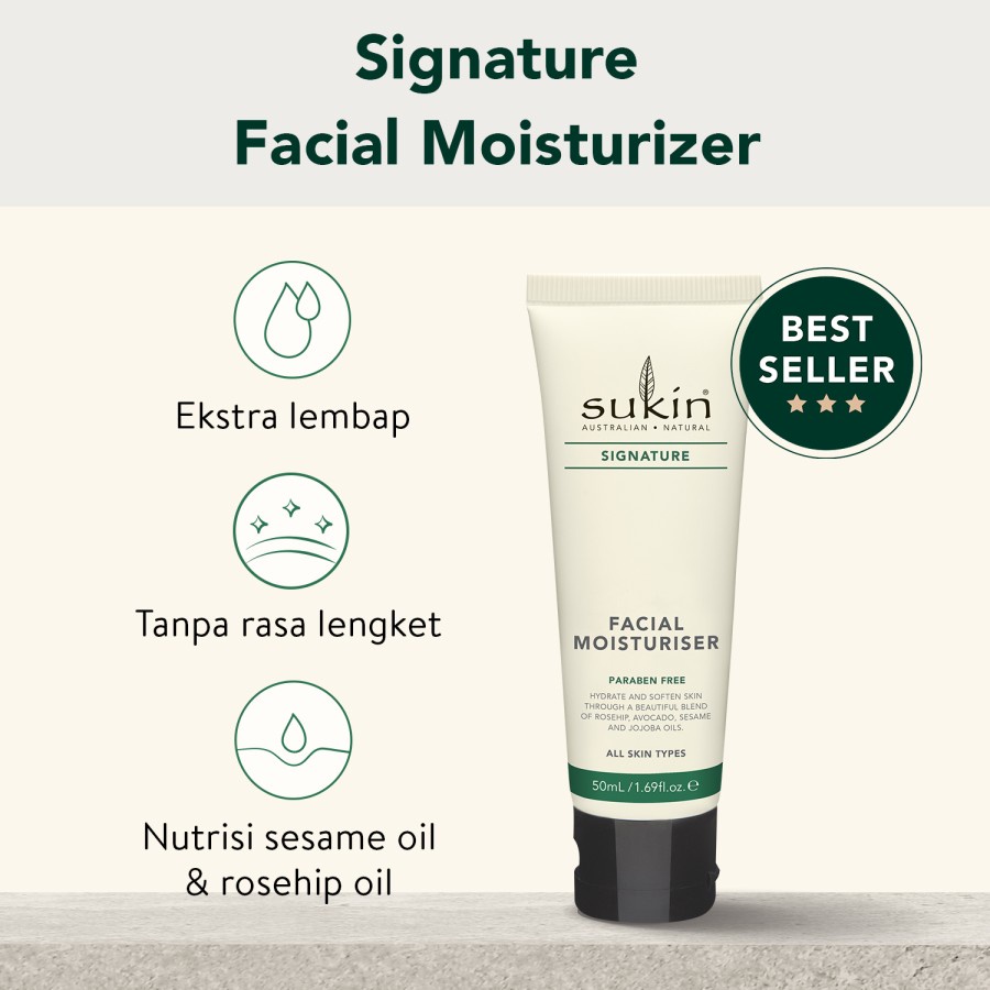 Sukin Signature Facial Moisturizer 50ml (All Skin Types) Shopee Singapore