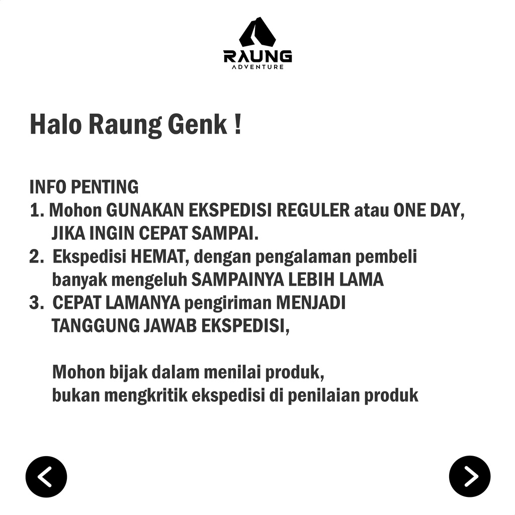 Raung Adventure Matras Camping Yoga Spon Tebal - Gambar 4