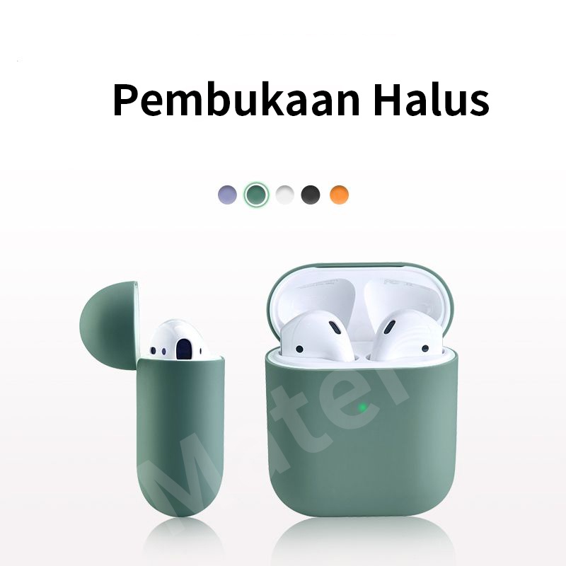Matei COD Headset Bluetooth 5.0 macaron Earphone TWS i12 Wireless Bluetooth Headset Inpods 12 Dengan Pelindung Kartun Silicone Case - Gambar 2