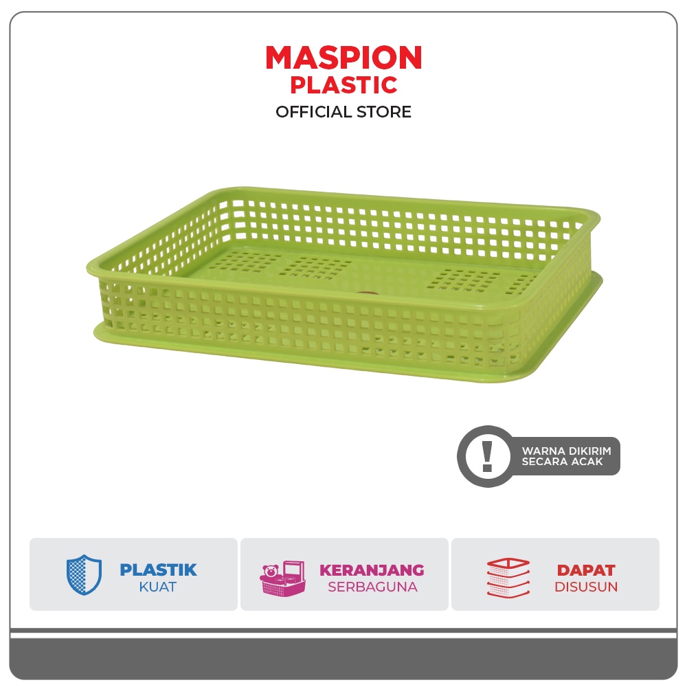 Maspion Keranjang Plastik Susun Serbaguna Deluxe