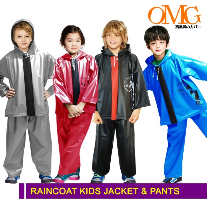 Kids pvc raincoat online