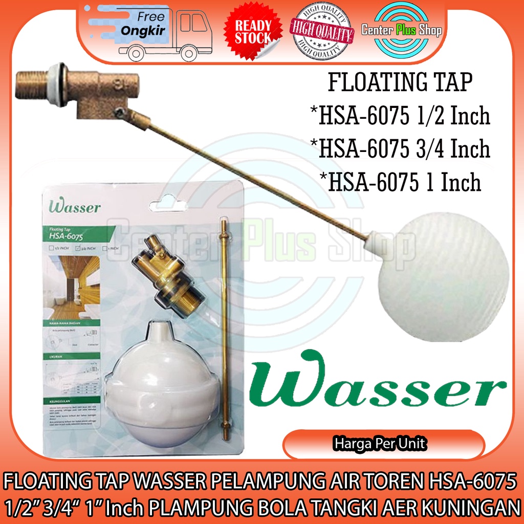 FLOATING TAP WASSER HSA-6075 1/ 2 3/ 4 3 Inch WATER FLOAT TOWER FLOAT ...