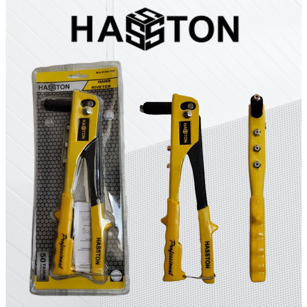 Hand Riveter/ HASSTON Art Rivet Pliers. 4150-100 | Shopee Singapore