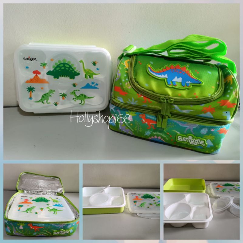 Smiggle dinosaur best sale lunch box