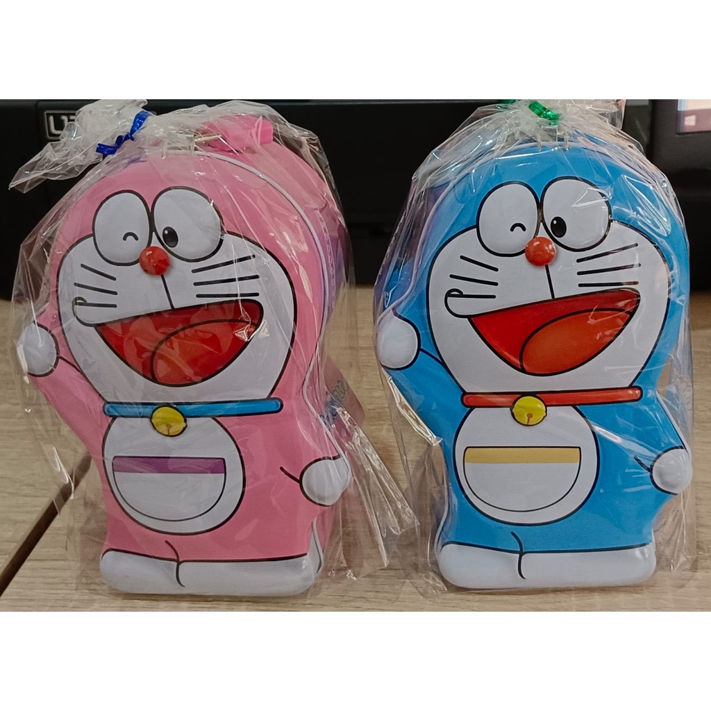 Coin Box Piggy Bank Piggy Bank Padlock Lock Doraemon Shopee Singapore