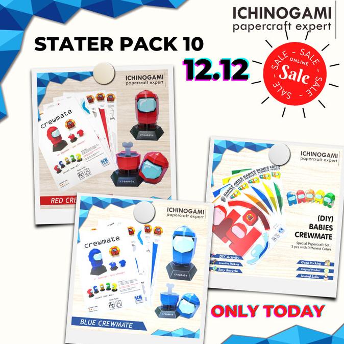 Papercraft ICHINOGAMI SET/ 10BUNDLING Shopee Singapore