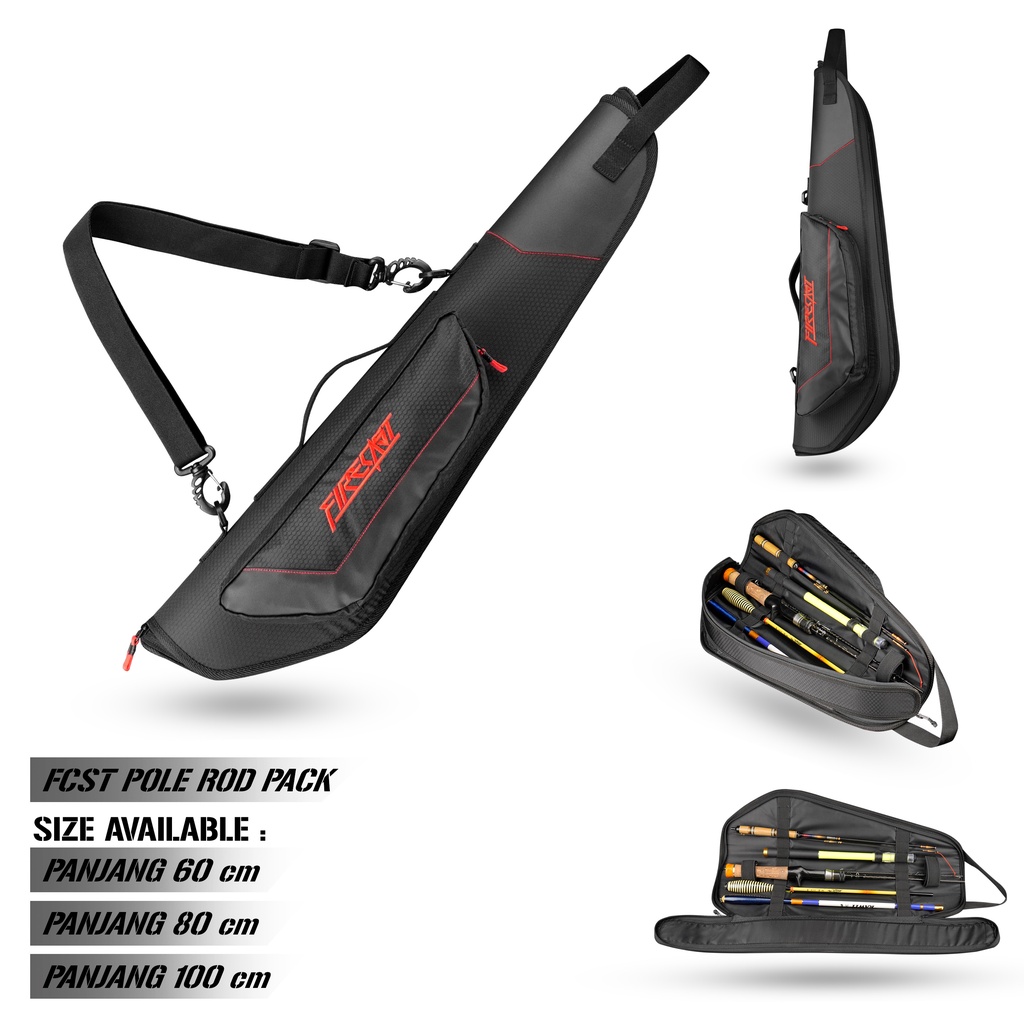 Firecast Fishing Bag Hard Case Fishing Rod Bag Firecast Pole Rod