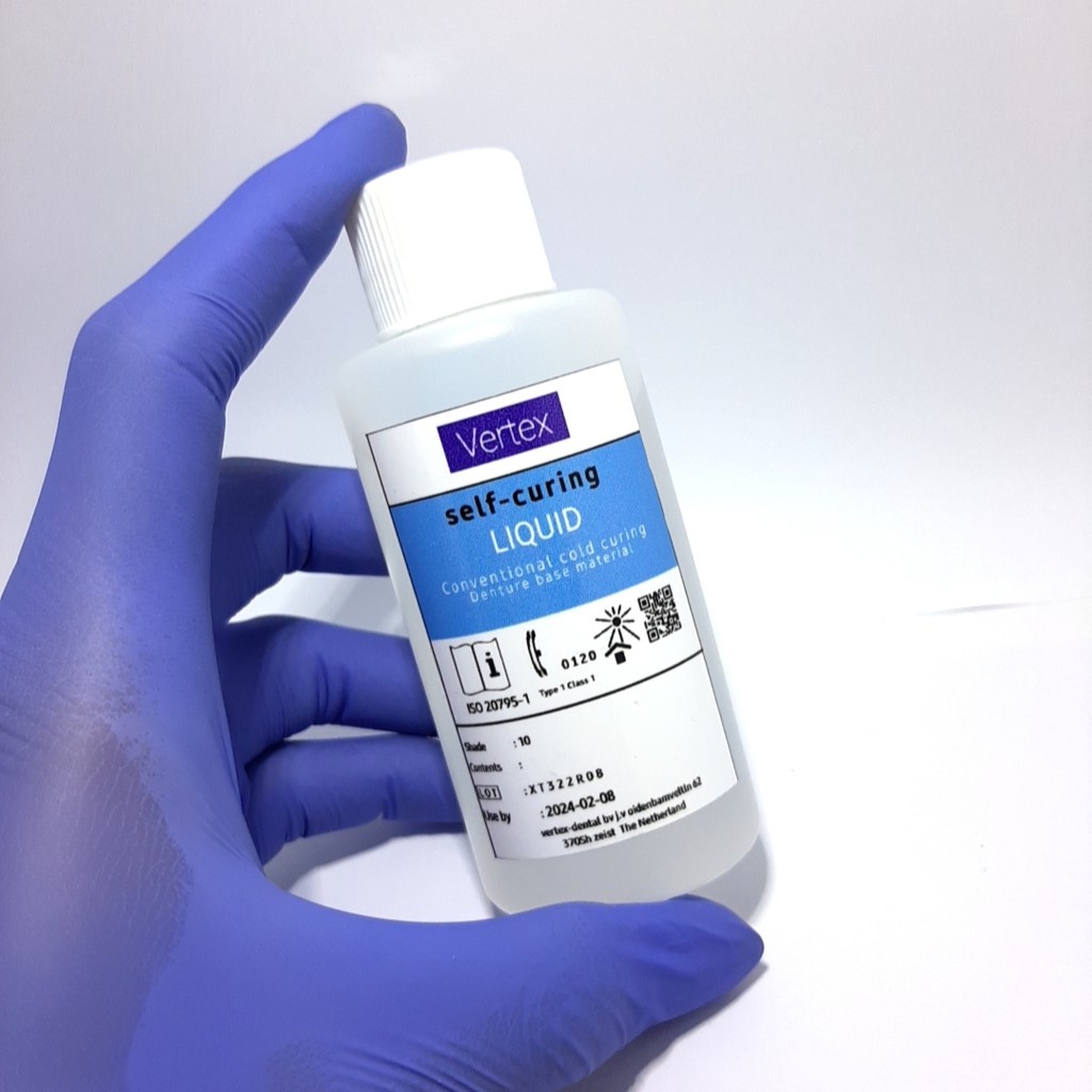 Best QUALITY SC LIQUID VERTEX Dental Oil SELF CURING Bottle 100ML