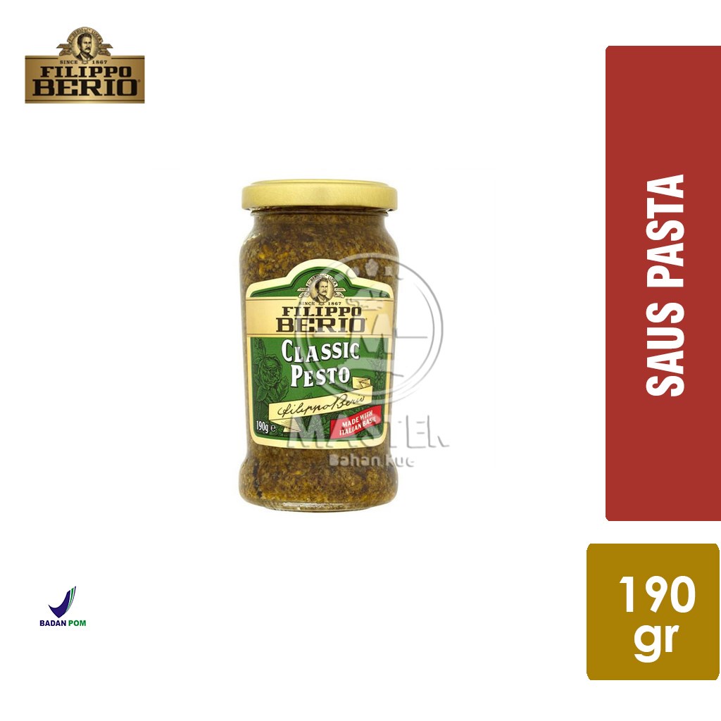 Filippo Berio Classic Pesto/Classic Pasta Sauce/Filippo Sauce [Jar