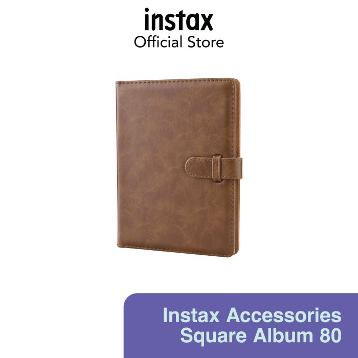 Instax Square Film Album brown (80 Sheets) Shopee Singapore