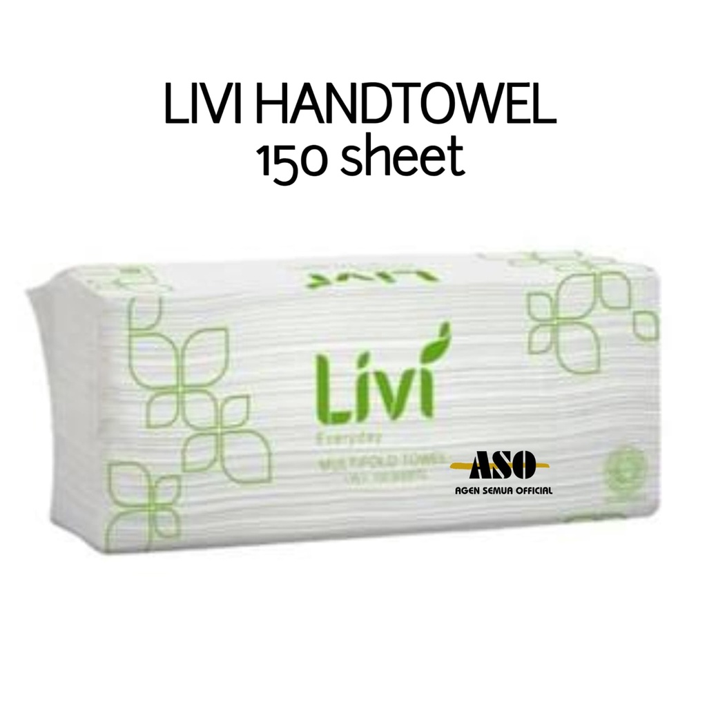 Tisu Tissue Livi Multifold Hand Towel / Tissue Dapur Minyak 150's PROMO !!! - Gambar 2