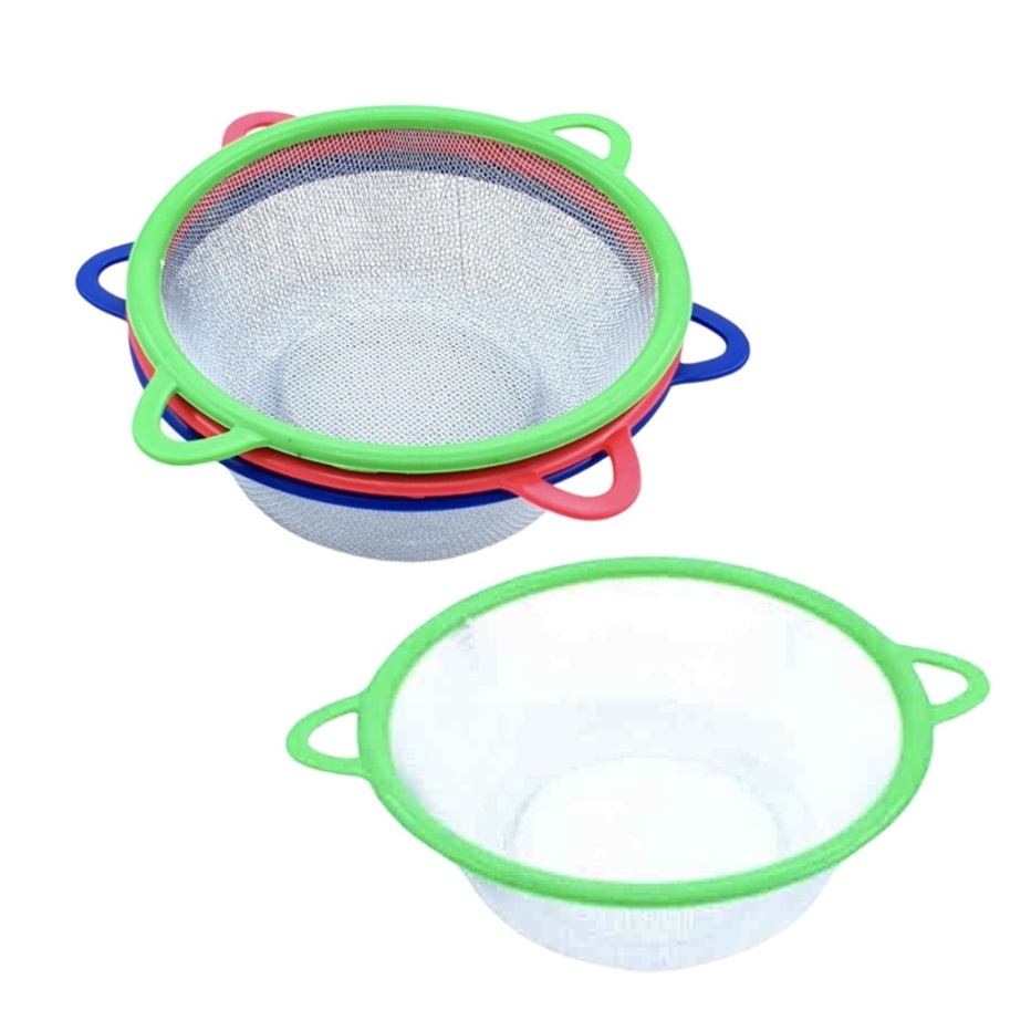 Mm A012 Color Round Sieve Flour Sieve Plastic Edge Sieve Rice
