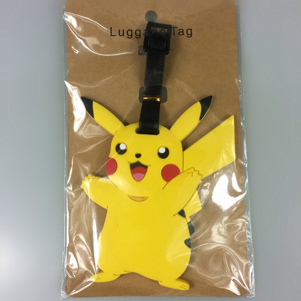 Pokémon Merchandise Pokemon Luggage Tag Gengar Little Fire Dragon Seed ...