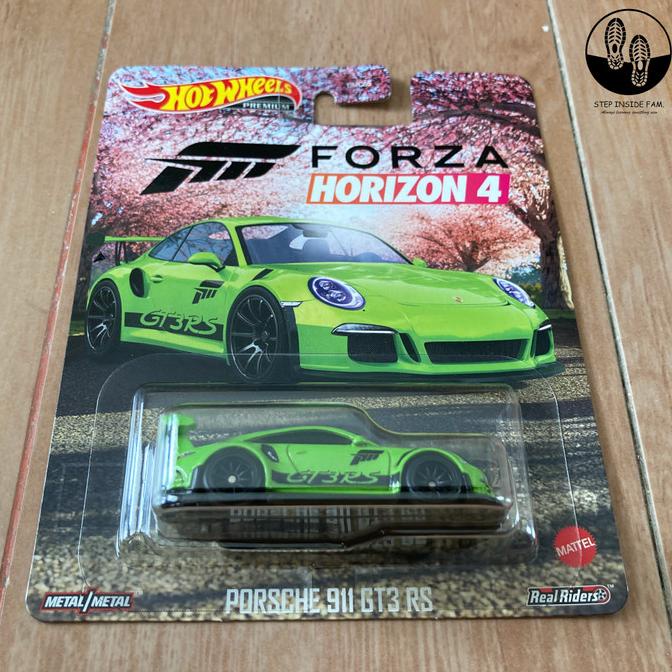 Hot Wheels Premium Porsche 911 Gt3 Rs 2021 Forza Horizon 4 Shopee Singapore 8328