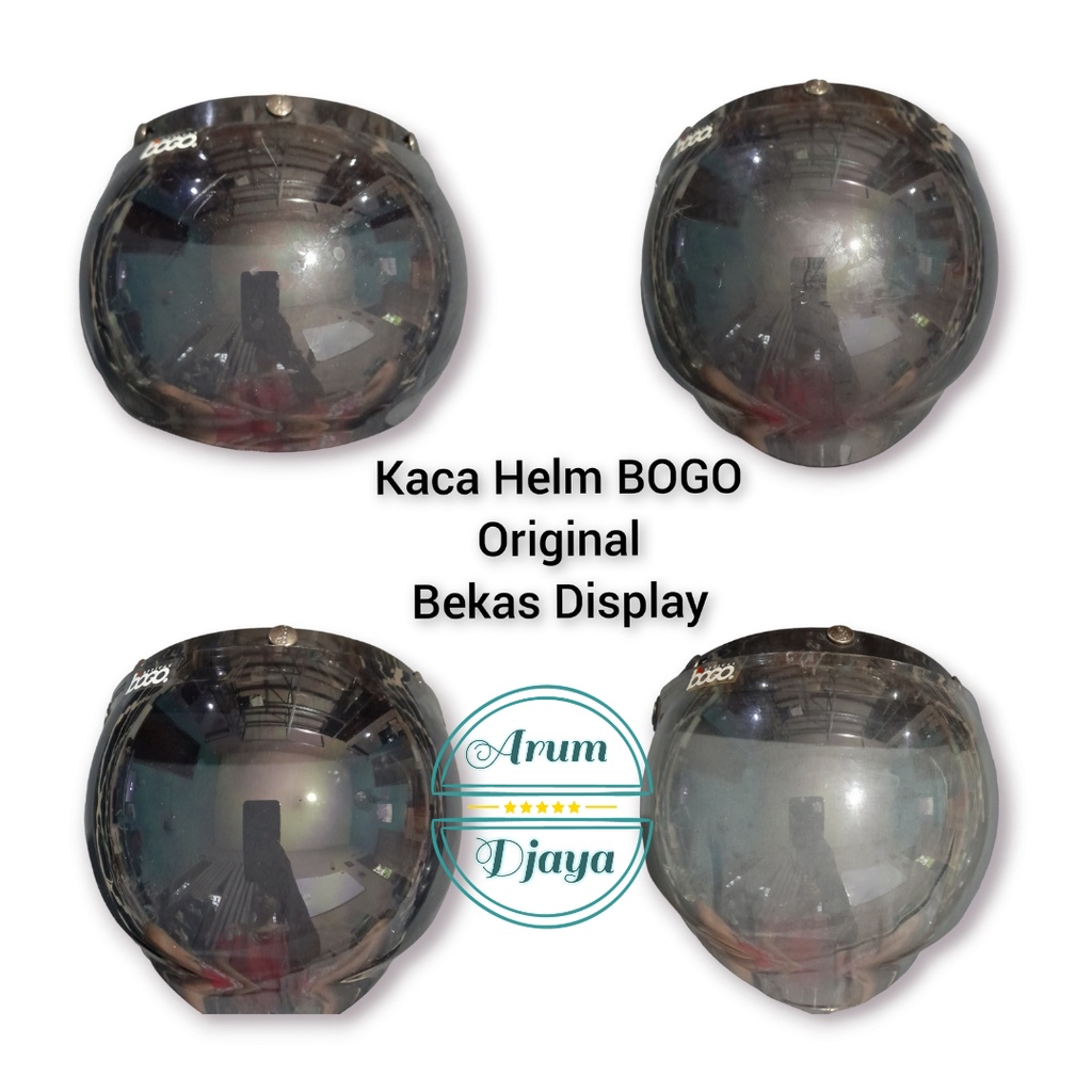 Used Bogo Helmet Glass, Original Bogo Helmet Glass Display, Helmet ...
