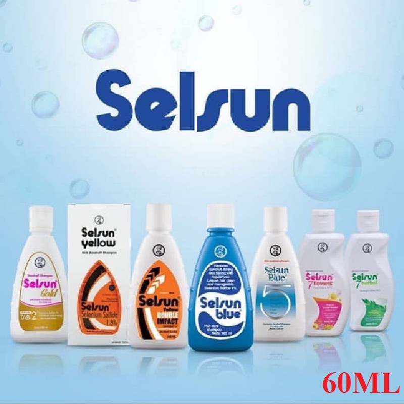 Selsun Shampoo Series Blue AntiDandruff Shampoo Yellow Gold 7th