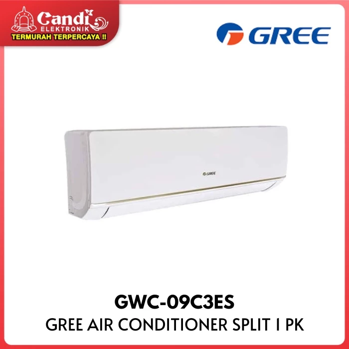 AC SPLIT DELUXE GREE GWC-09C3ES 1 PK LOW WATT GWC09C3ES GWC 09C3ES AIR CONDITIONER - Gambar 2