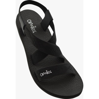 Teva Women's Olowahu Sandal Palms Black/White