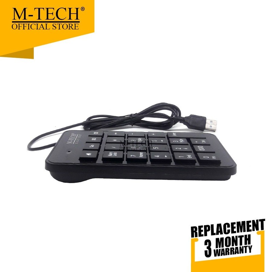 M-Tech Numerik Keyboard Numpad Keypad Garansi Resmi - Gambar 3
