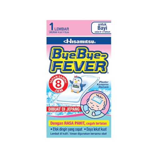 Bye Bye Fever Untuk Bayi 1`S / Demam / panas / bayi / Kompres - Gambar 2