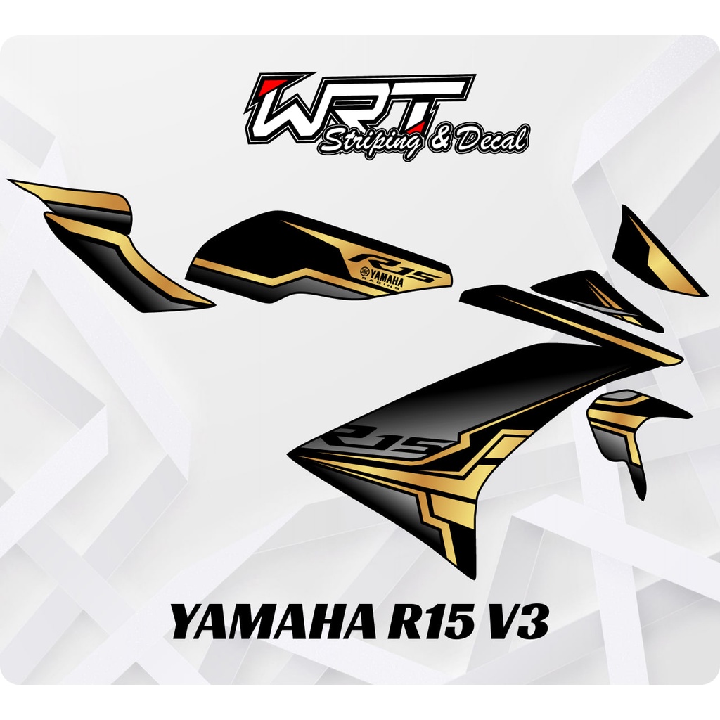 Striping R15 v3-Hologram Striping R15 v3-Sticker R15 v3-Decal R15 v3 ...