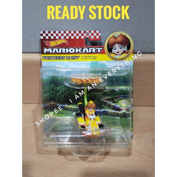 Hot wheels Mario Kart Princess Daisy Standard Kart Flower Glider