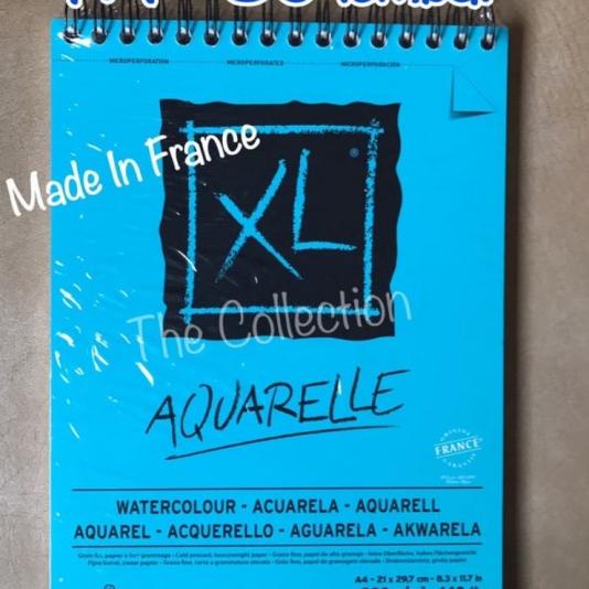 Watercolor Sketchbook Aquarelle A4 Canson Watercolor Drawing Book 30 Sheets Shopee Singapore