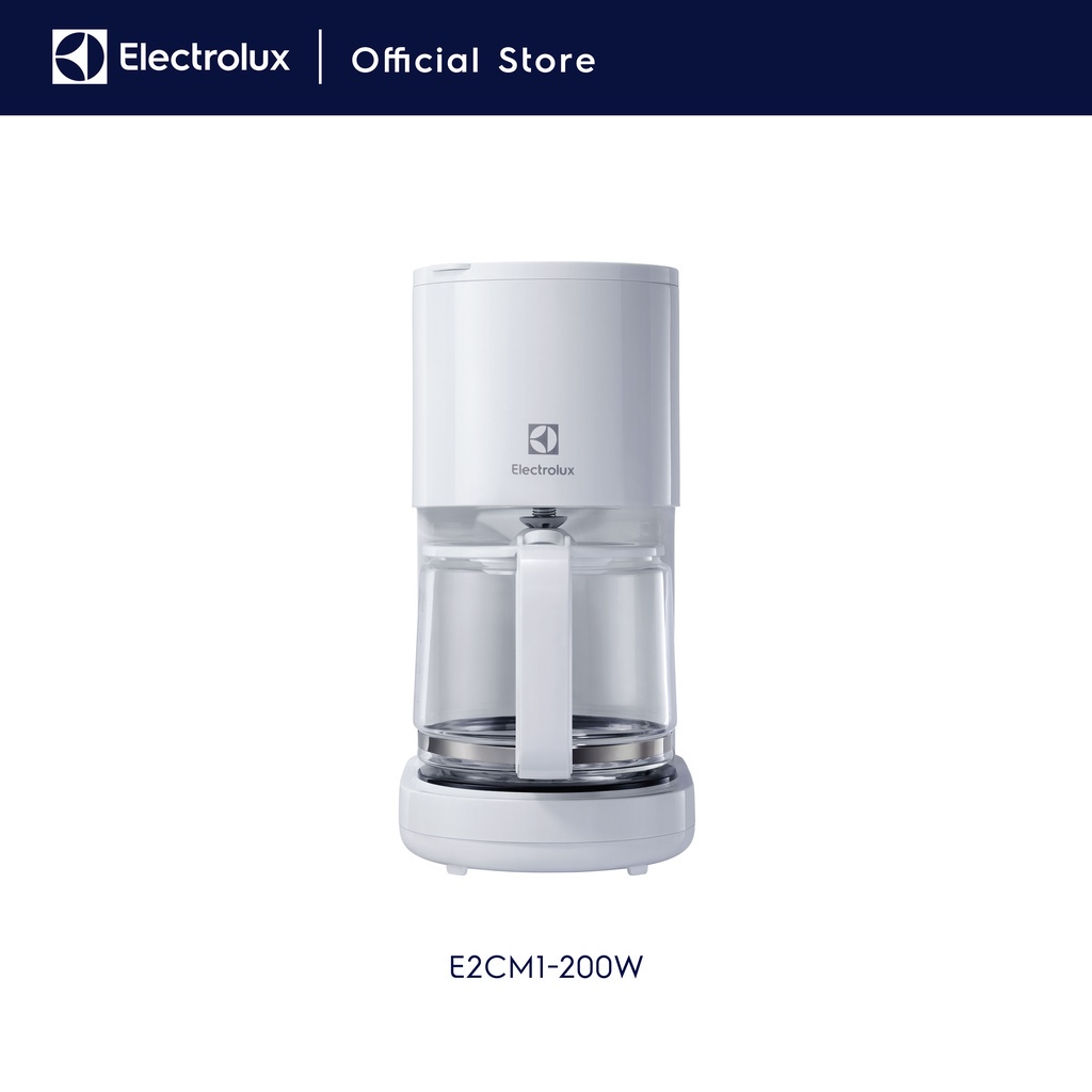 Electrolux Coffee Maker 1.25 liter Mesin kopi tetes 10 cangkir Tetap hangat 40 menit  E2CM1-200W - Gambar 2