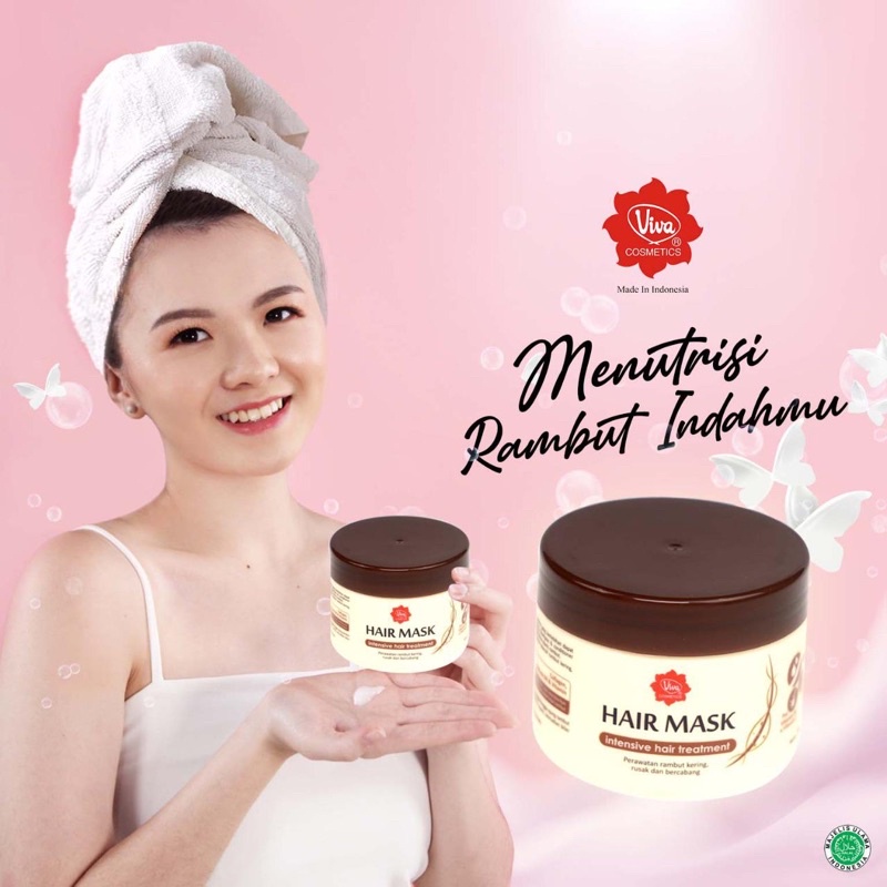 Viva Hair Mask with COLLAGEN, JOJOBA OIL & VIT B5 200g Shopee Singapore