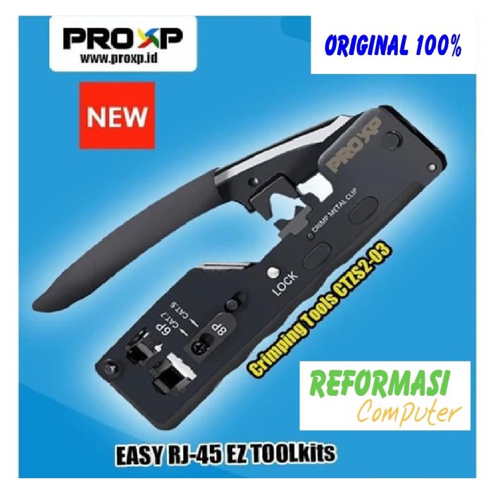Crimping Tools Rj45 Cat 5, Cat 6 And Cat 7 Crimping Pliers Shopee