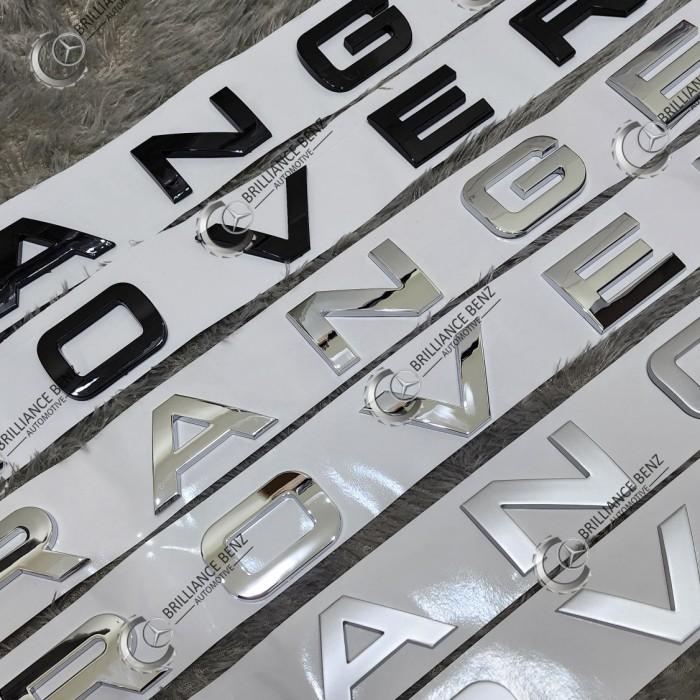 Range Rover Logo Emblem Premium Front Hood and Trunk Emblem | Shopee ...