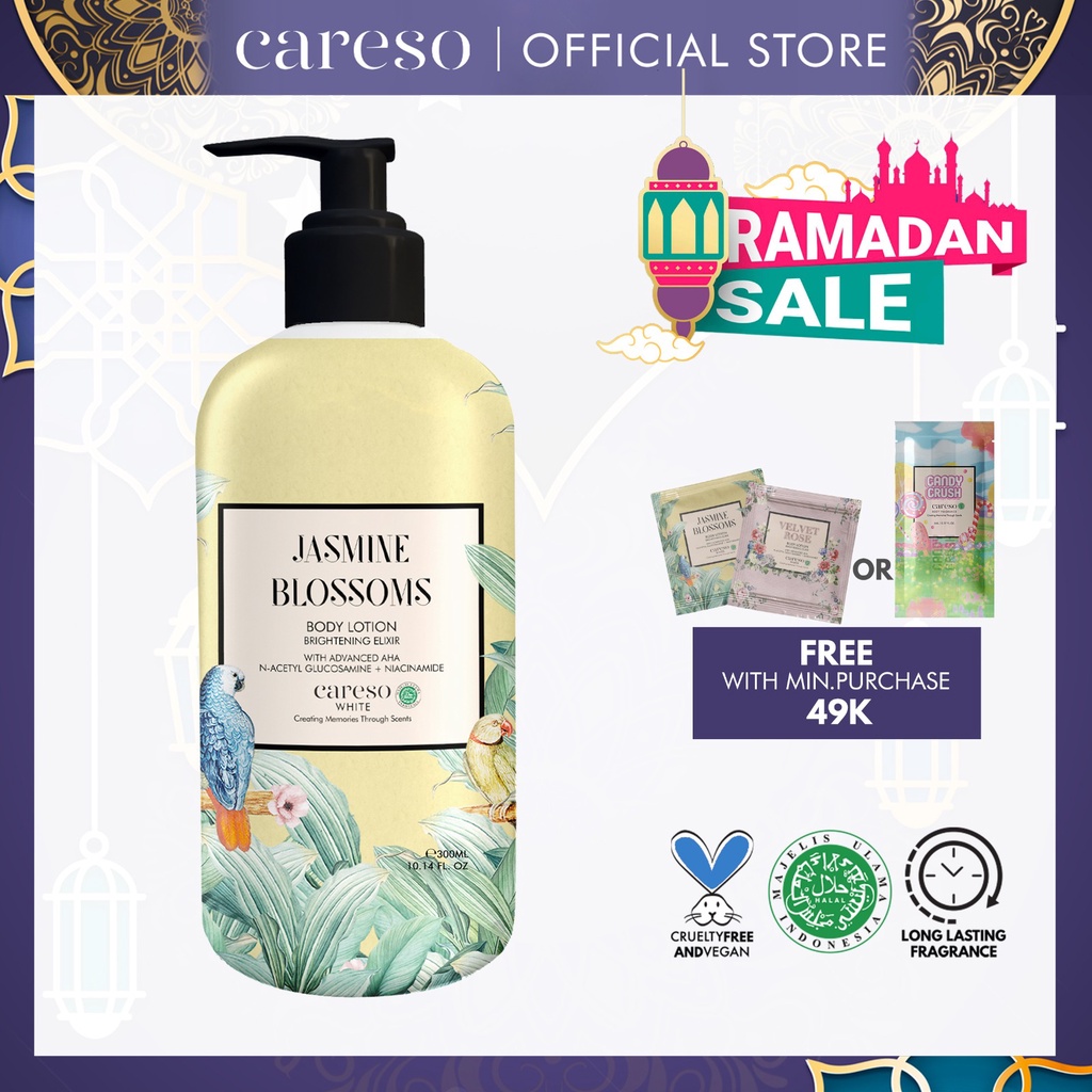 Careso Body Lotion Jasmine Blossom 300ML Shopee Singapore