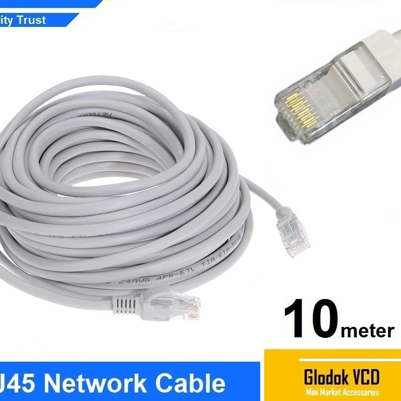 Nyk Lan Cable UTP Rj45 Cat6E 10M Cable Shopee Singapore