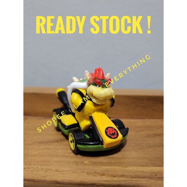 Hot Wheels Mario Kart Bowser Standard Kart Hotwheels Mariokart New And Loose Shopee Singapore 