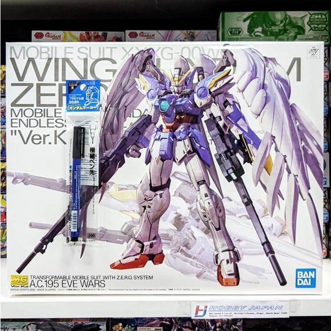 Bandai Hobby Wing Gundam Zero (EW) Ver.Ka Endless Waltz Bandai Spirits MG sale JAPAN