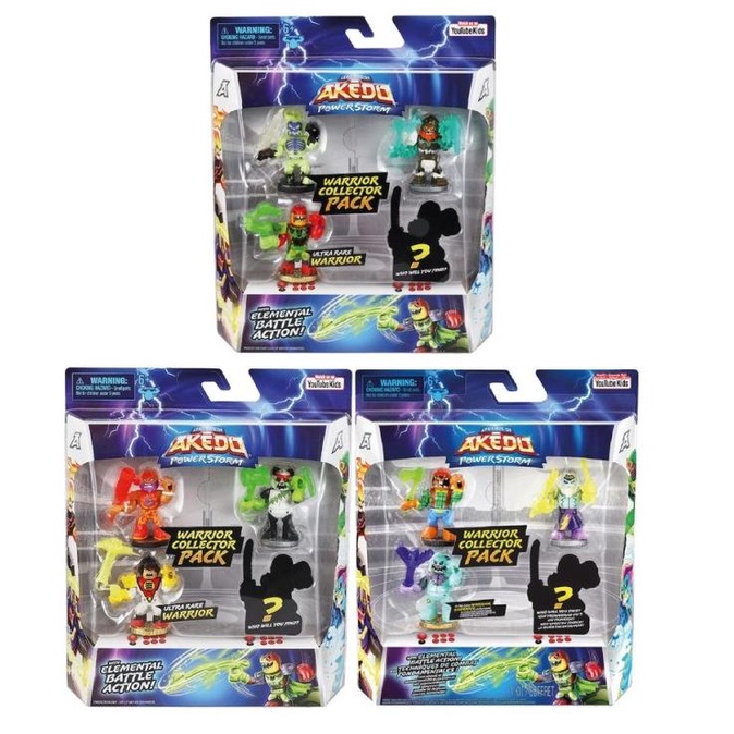 Legends of Akedo Power Storm Warrior Collection Pack | Shopee Singapore