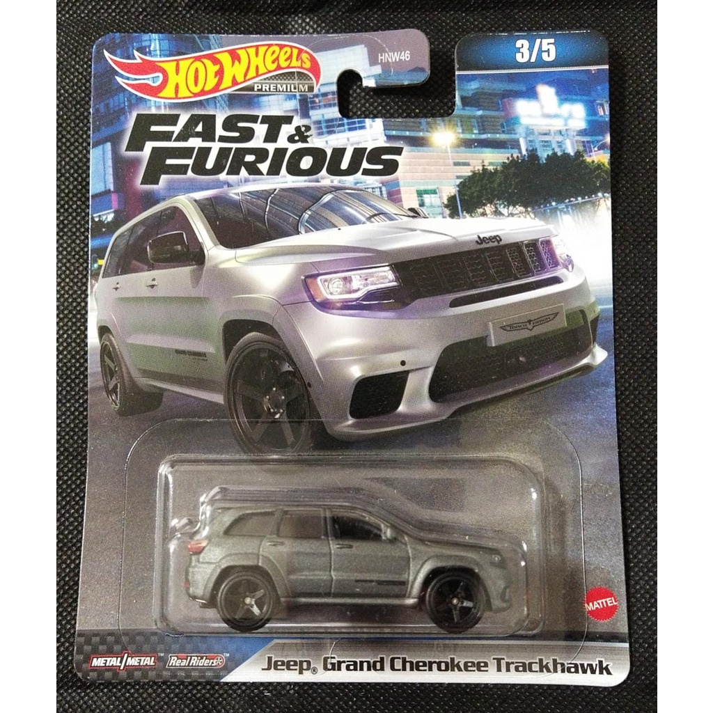 Hot WHEELS FAST & FURIOUS JEEP GRAND CHEROKEE TRACKHAWK Shopee Singapore