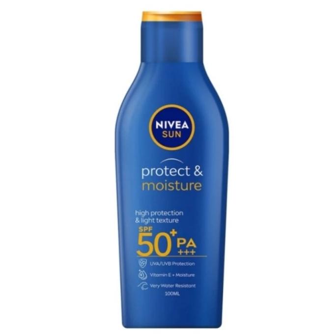 Nivea Sun Protect & Moisture SPF 50 Lotion [100Ml] | Shopee Singapore