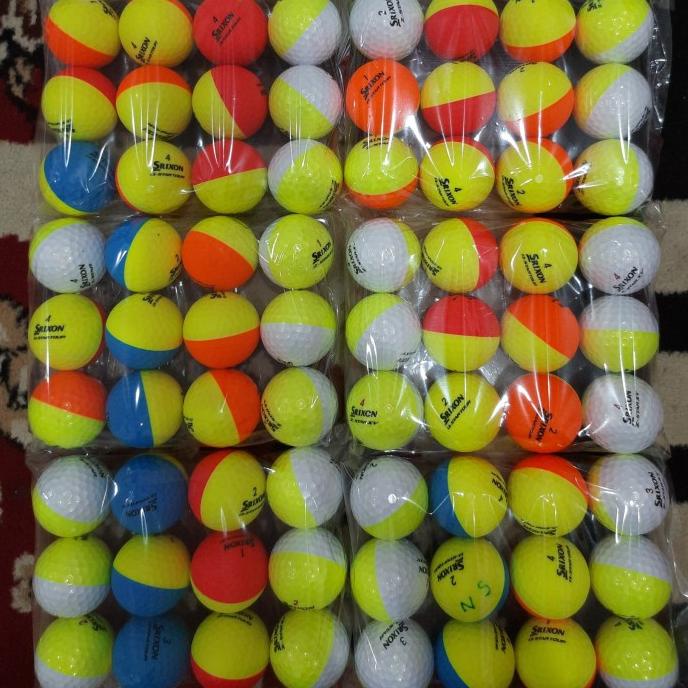 Srixon 2color Golf Ball (two Color) Shopee Singapore