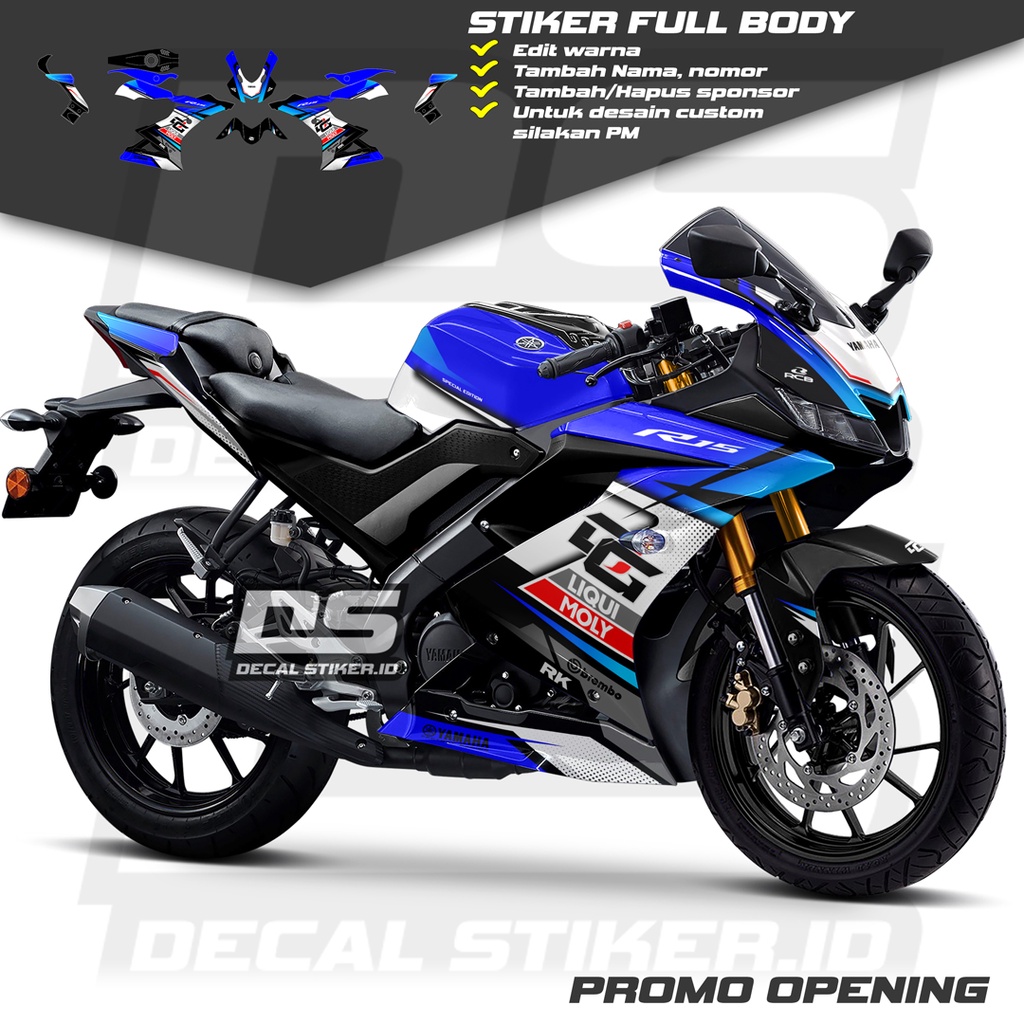 Decal R15 V3 Full Body Cool Sticker R15 V3 Full Body Cool Striping R15 ...