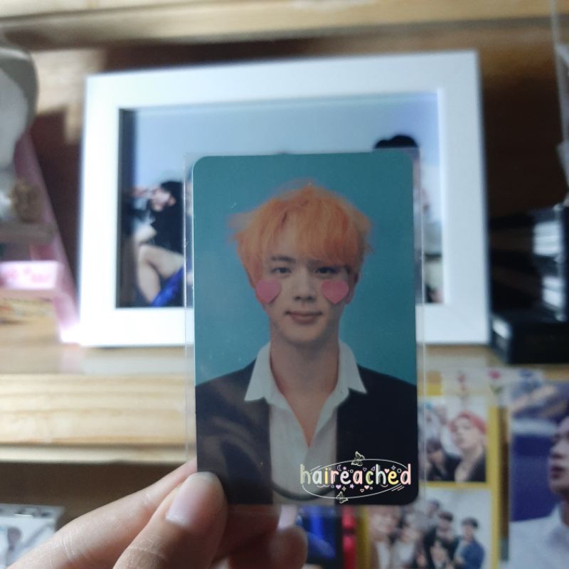 Ready Pc Photocard Official Bts Kim Buttonscarves Ly Answer F Jin Shopee Singapore 1959