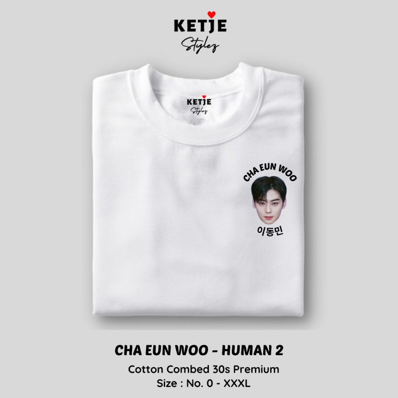 Cha Eun Woo T-shirt - Oppa Series Custom Print/ Screen Printing Korean ...