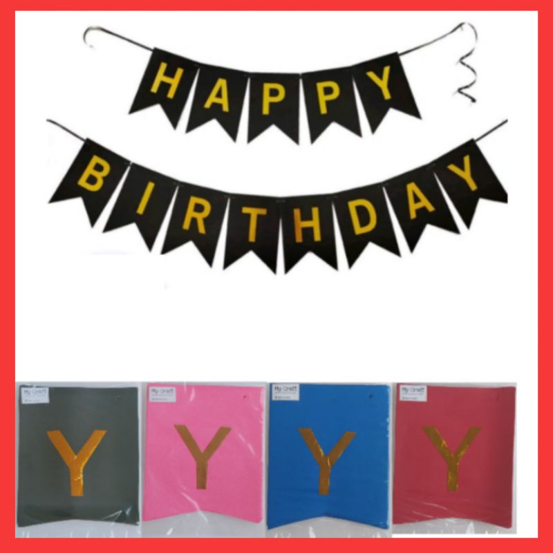 Happy birthday Banner - happy birthday Writing - birthday Banner ...