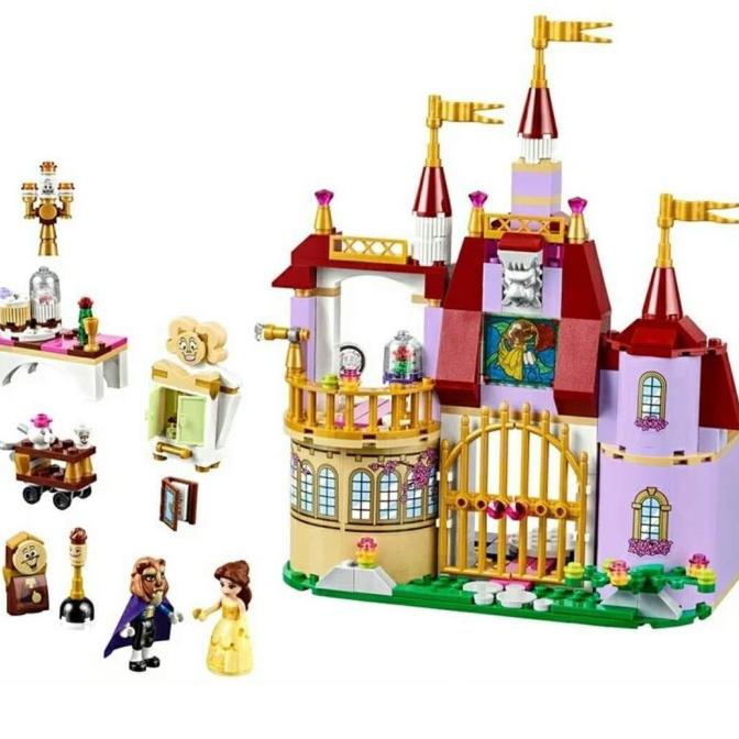 37001 Lego Disney Princess Belle'S Enchanted Castle 01010 | Shopee ...