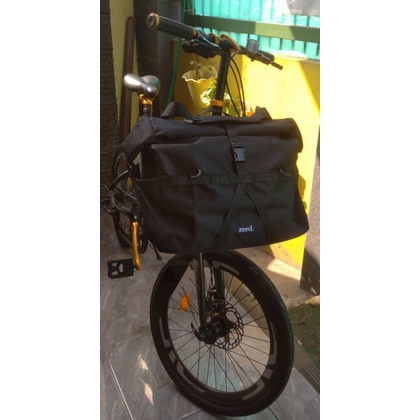 zeed front block bag
