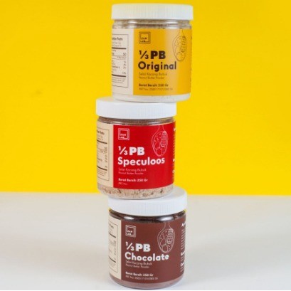 Lean Lab 1/3 PB Peanut Butter peanut Butter Powder Single (250gr x 1 ...