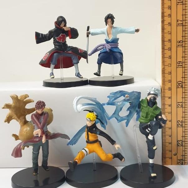 Naruto Shippuden With aura Effect Sasuke Kakashi Gaara Itachi Figure ...