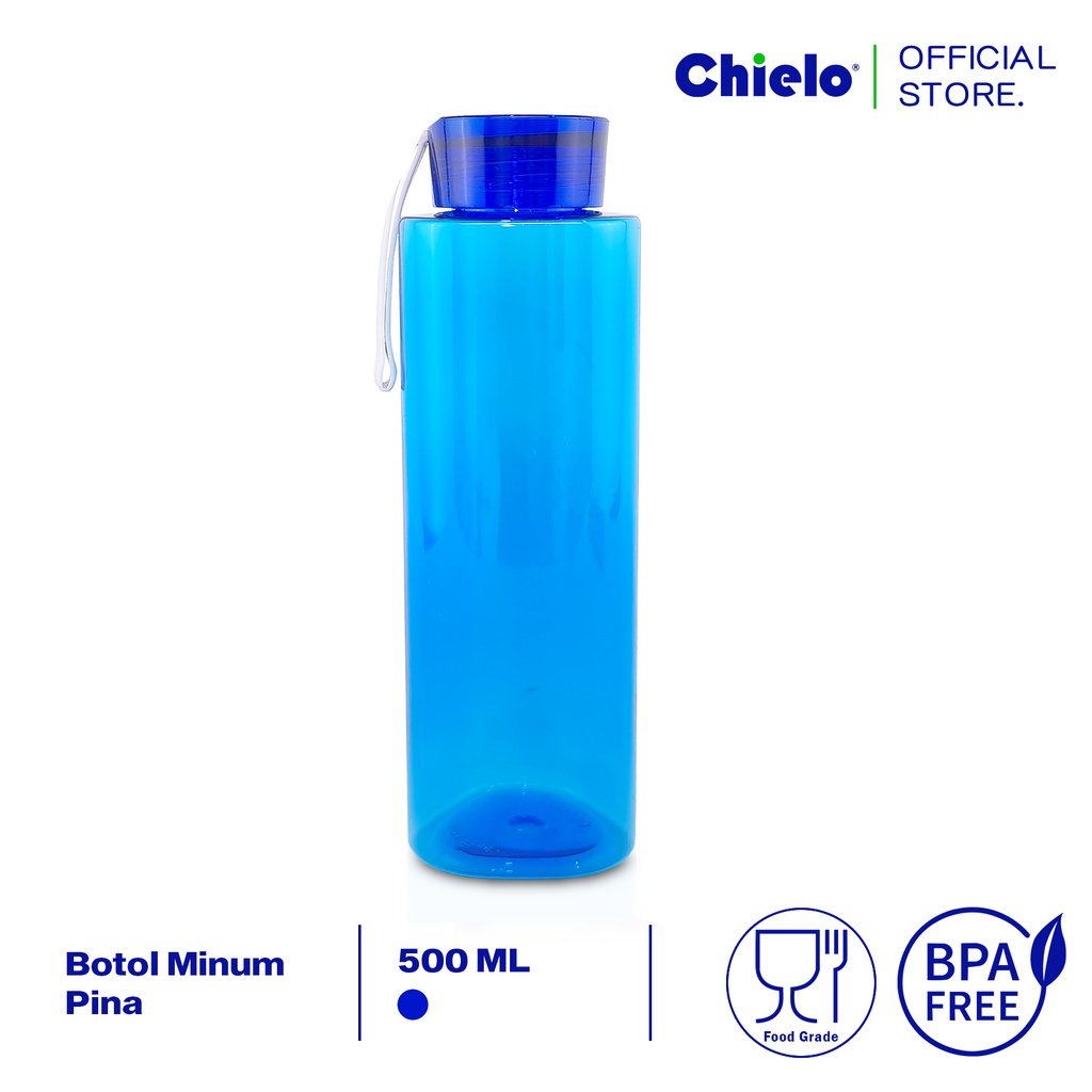 Chielo Botol Minum Premium Plastik 500 ML Pina Water Bottle BPA Free CHI-PINA - Gambar 2