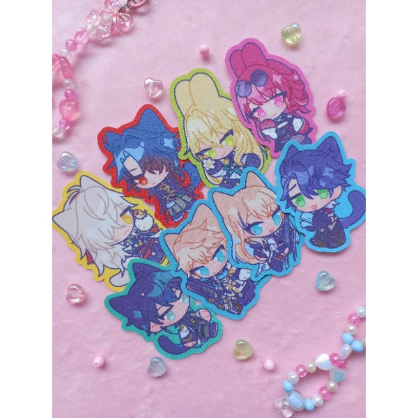 SAMPO Honkai STAR RAIL] Kemonominis Series Glitter Stickers [Dan Heng